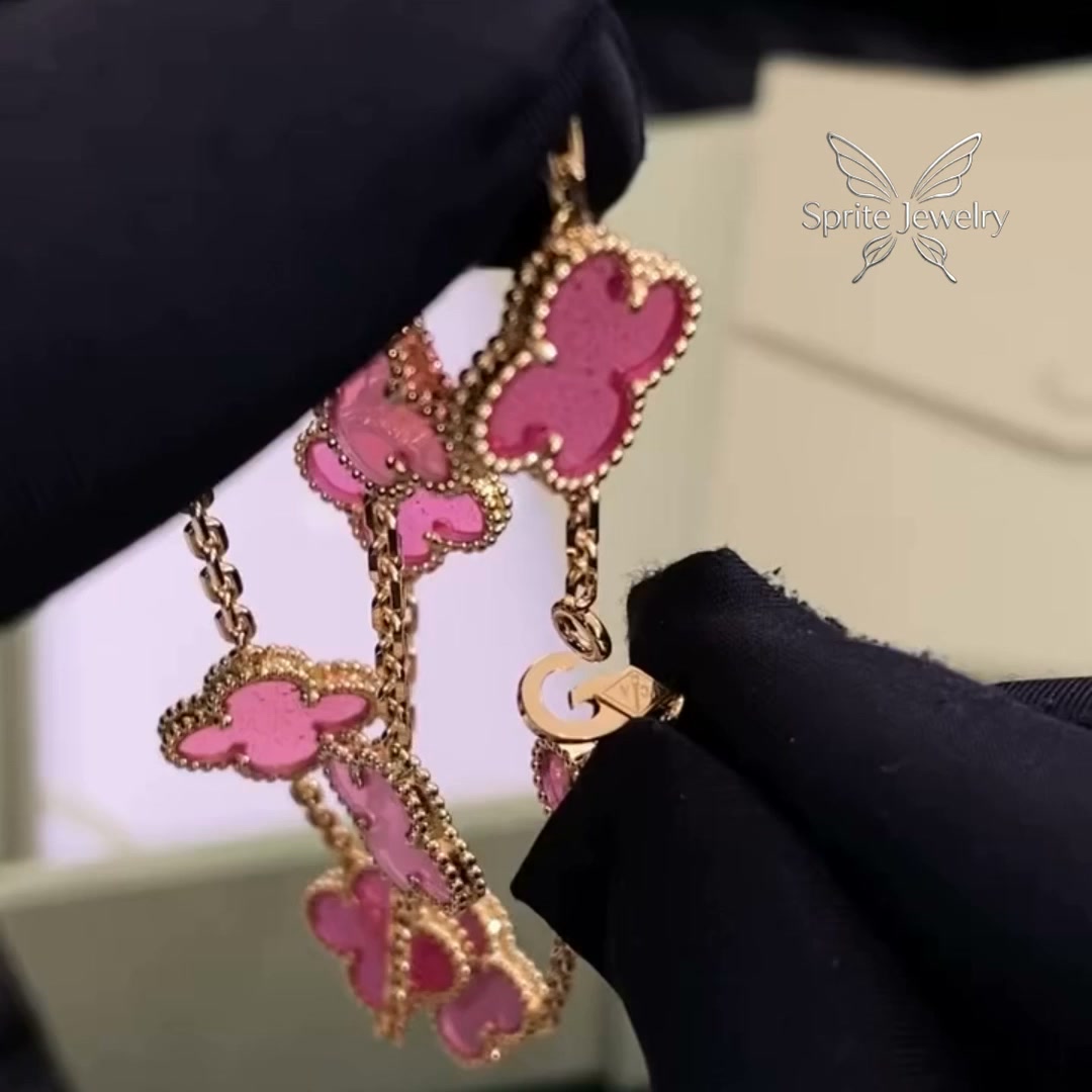 2026 New Arrival Clover Necklace & Bracelet Set