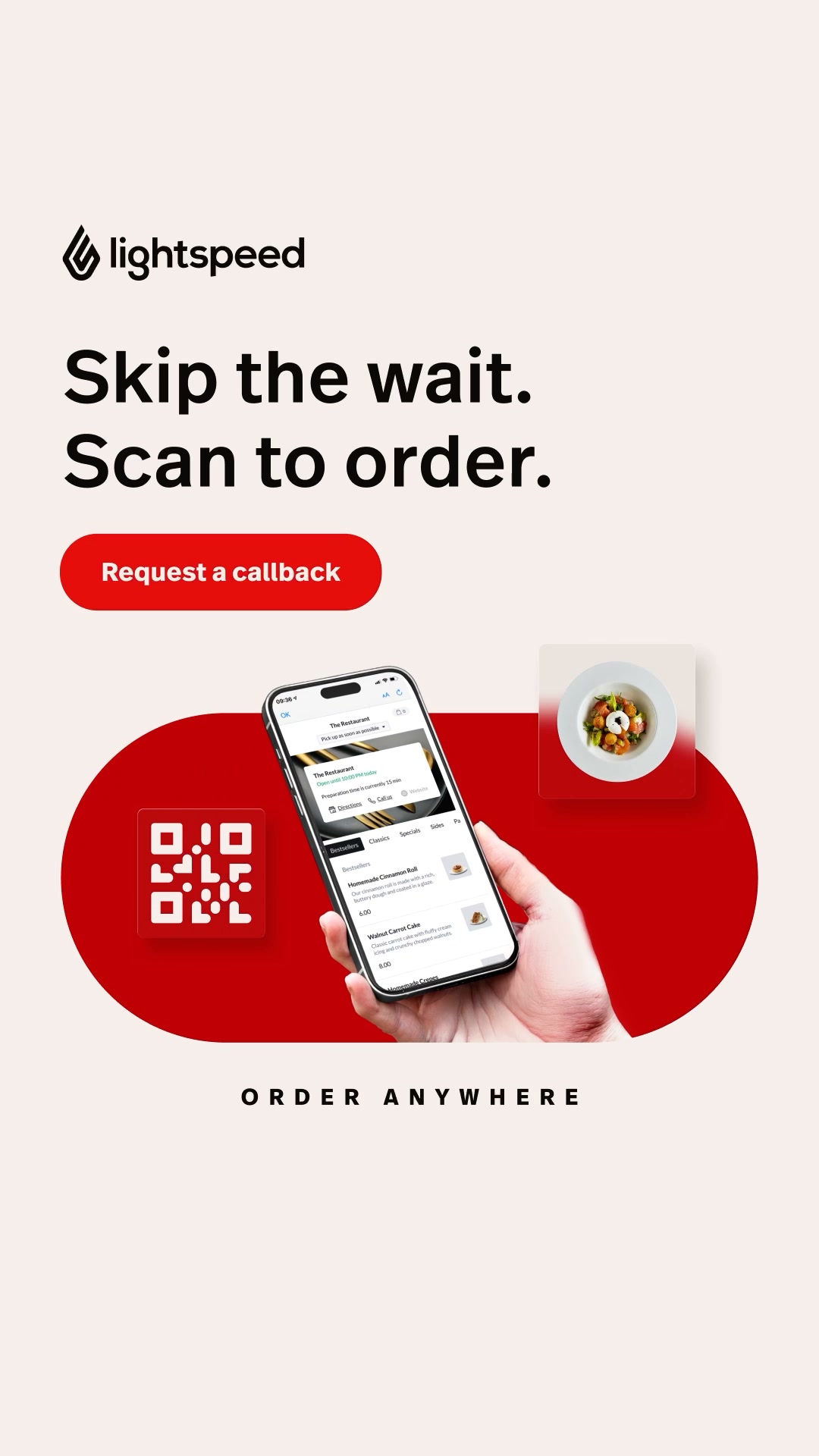 One QR code, zero waiting