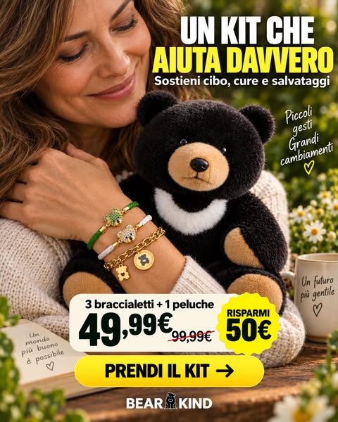 Salva oggi un orso