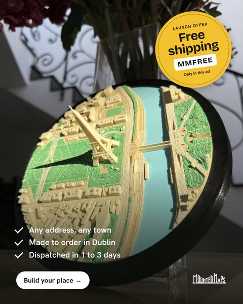 Any address, in 3D. From €55