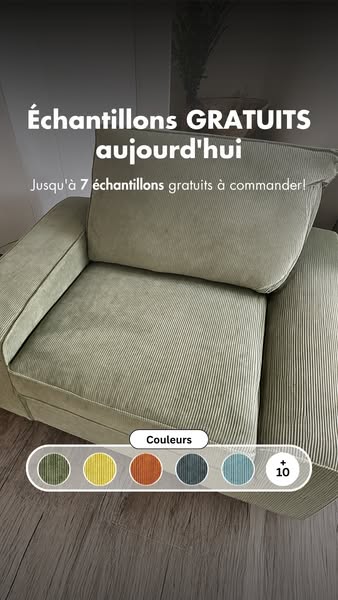 ÉCHANTILLONS GRATUITS - Choisissez dès maintenant 7 échantillons