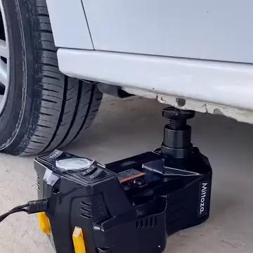 12V Hydraulic Car Jack – Lift 5Tons Effortlessly! (No More Manual Cranking!)