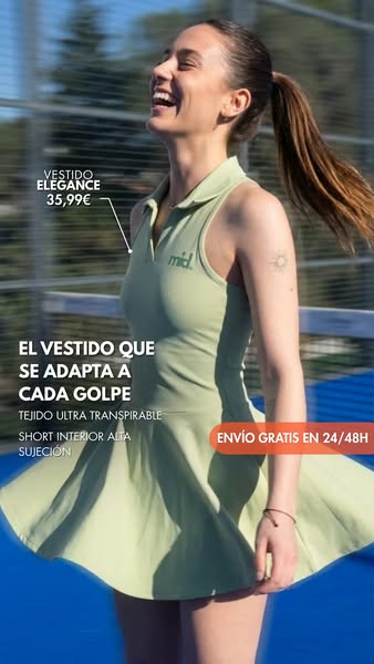Vestido Elegance— Mid Pádel