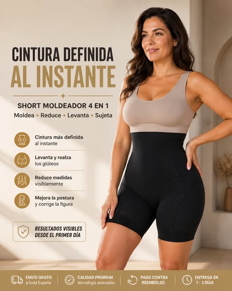 Realza tus curvas y define tu silueta al instante.