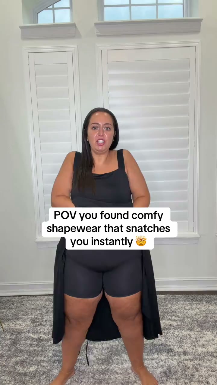 Invisible roll-free shaping shorts for women
