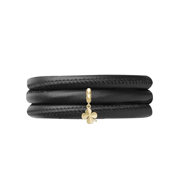 Christina - Læderarmbånd 6 mm