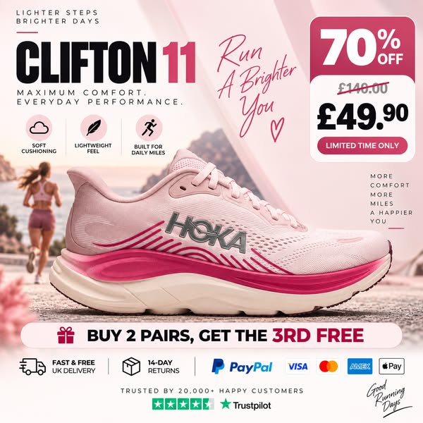 Clifton 11 — Now £49.90