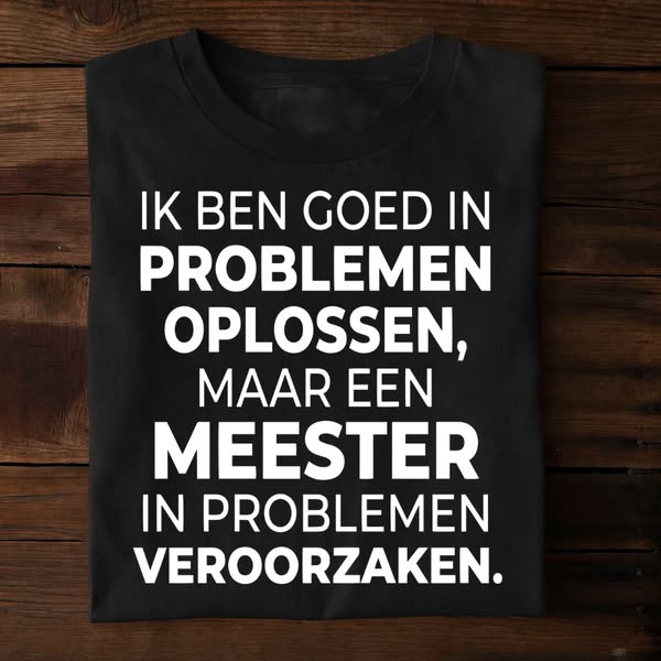 Ook als trui, mok en pet verkrijgbaar.
