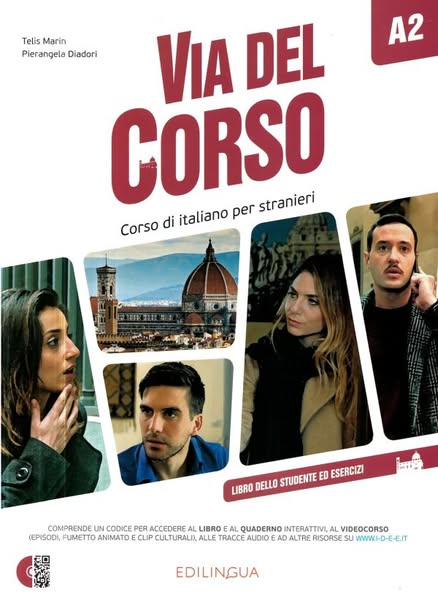 €28.07 | Via del corso Α2: Libro dello studente ed esercizi (+ cd + dvd)