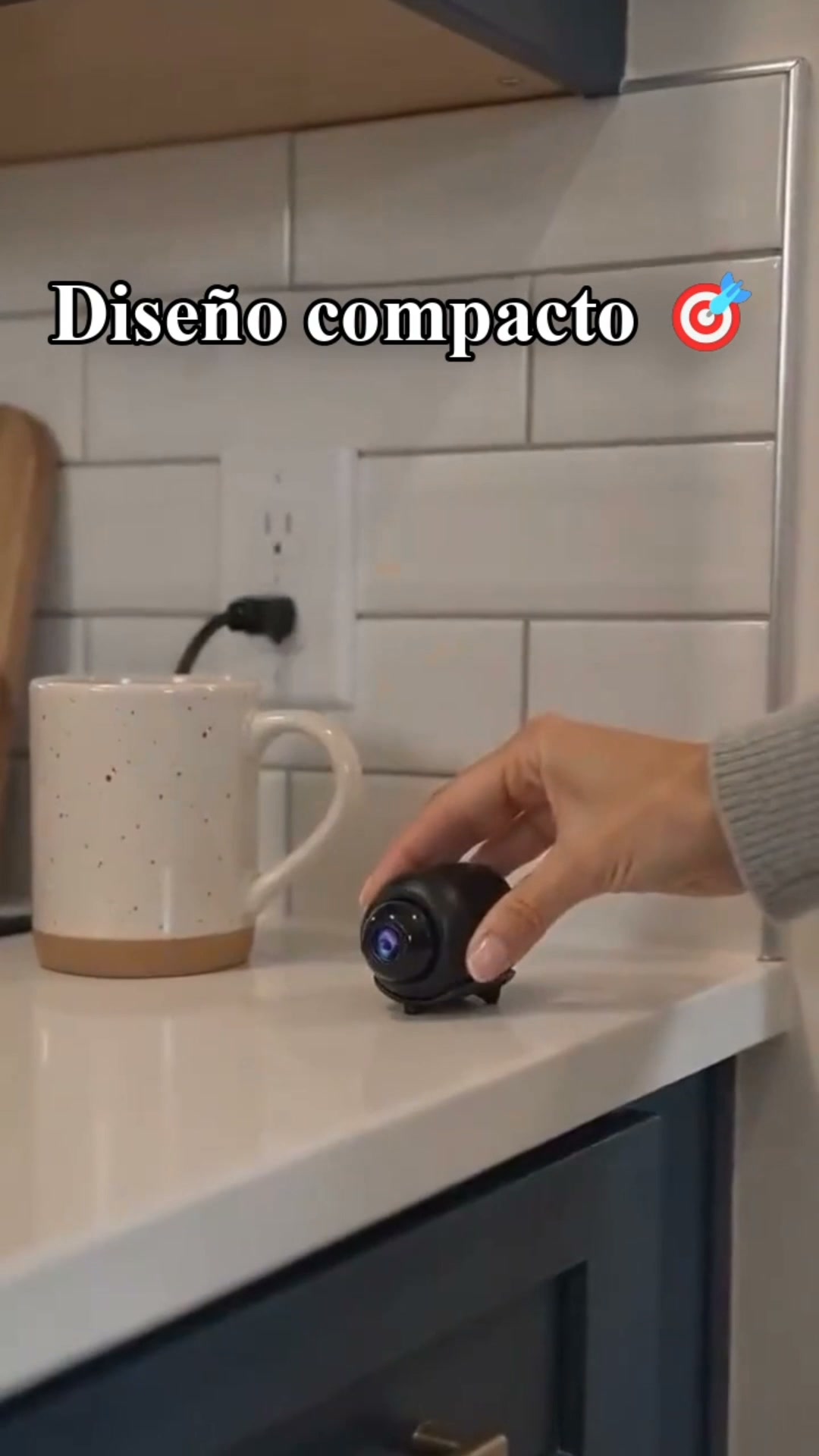 Tranquilidad en casa con una cámara del tamaño de un pulgar