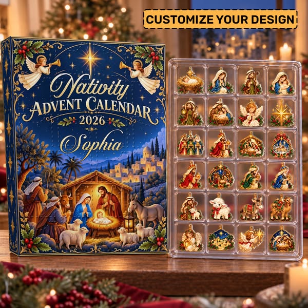 Personalized Christmas Advent Calendar