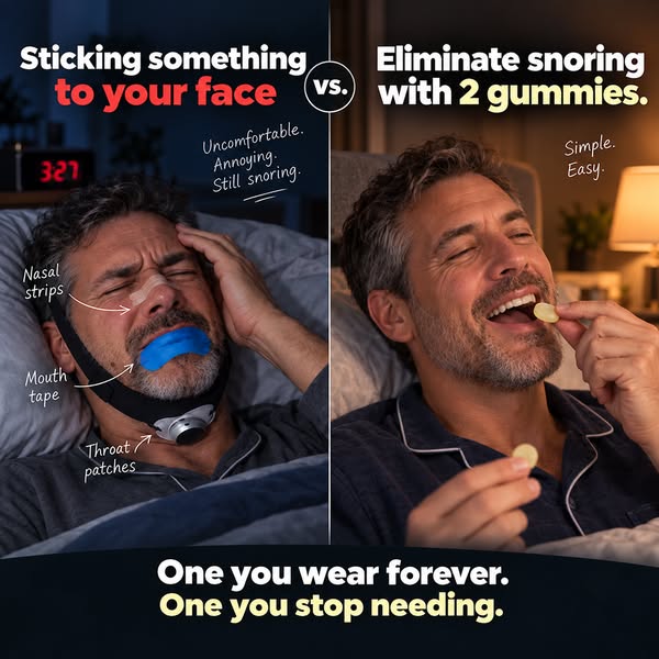 Clinically Backed Gummy Stops Snoring