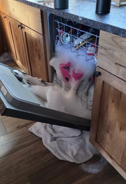 Googled my dishwasher pods. Cried