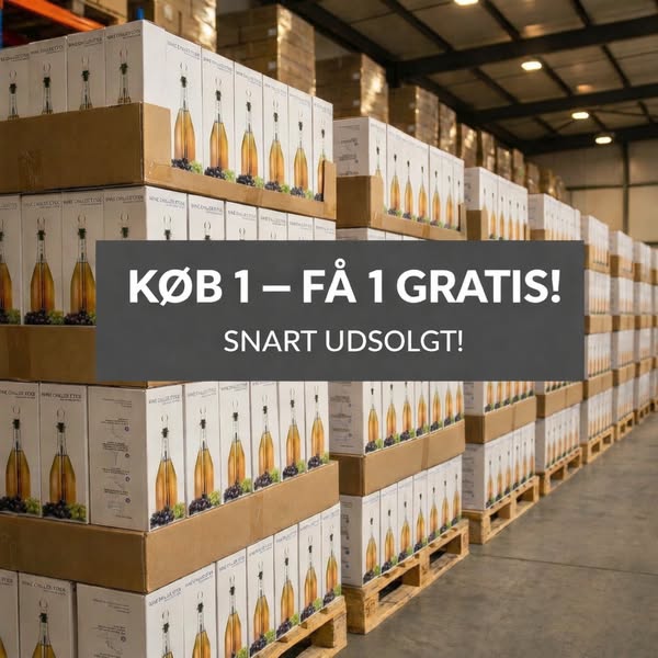 Fra nu af vil din vin altid holde sig kold.