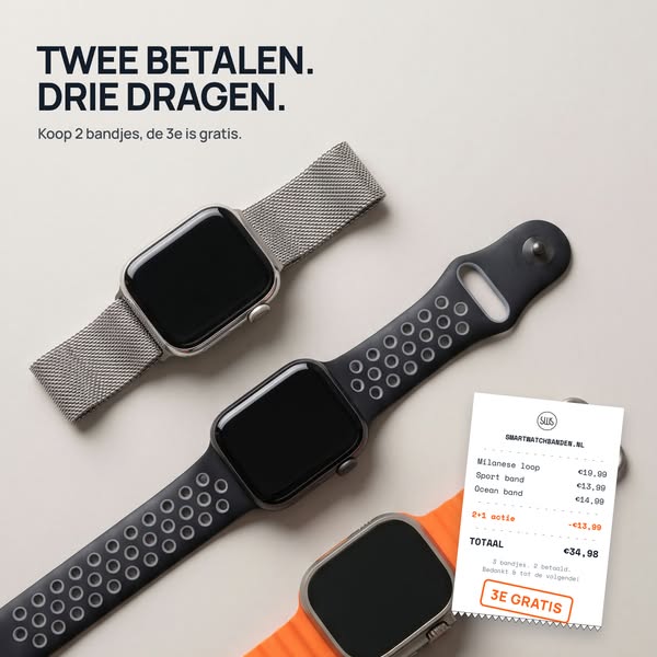 Twee betalen, drie dragen