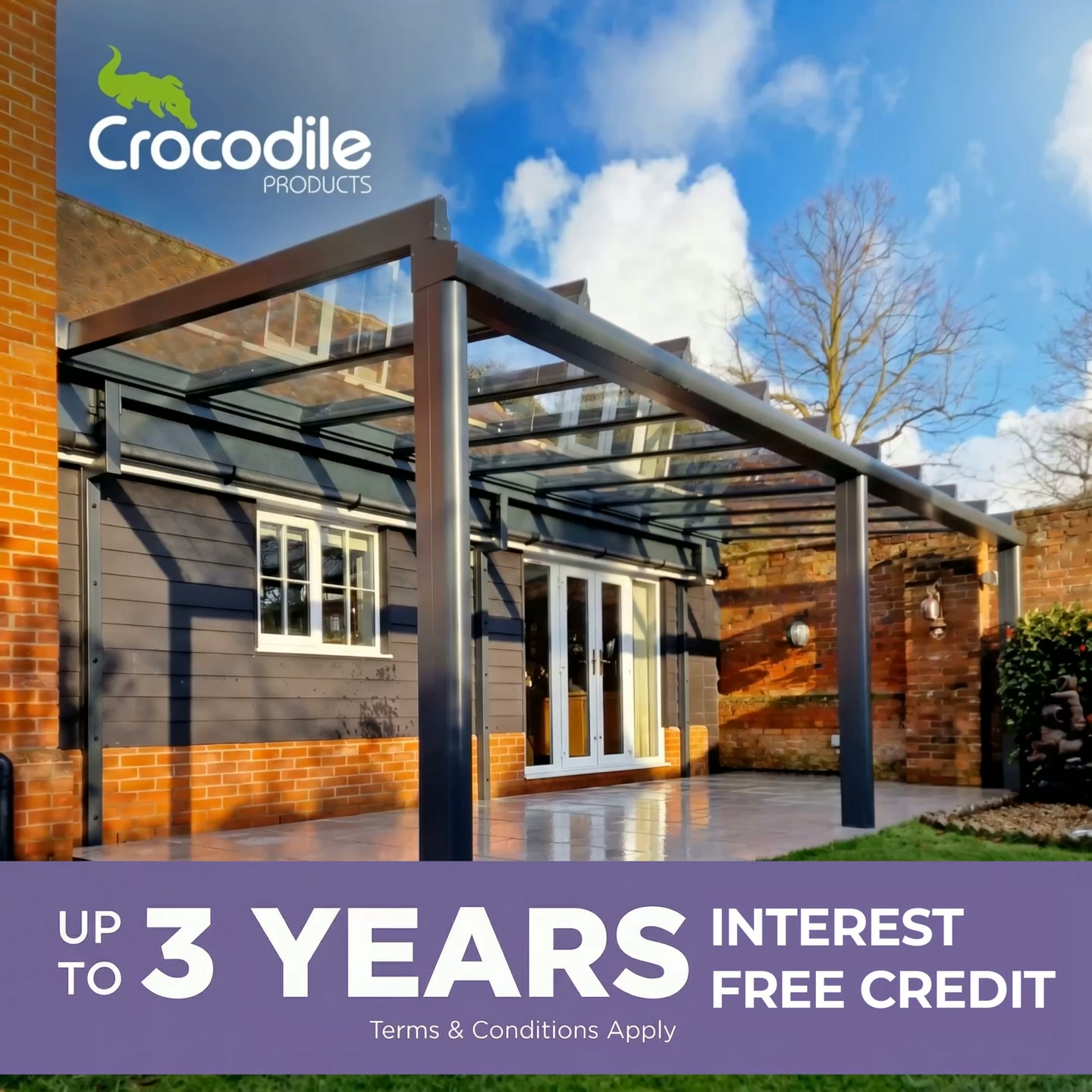Up To 3 Years Interest Free Credit