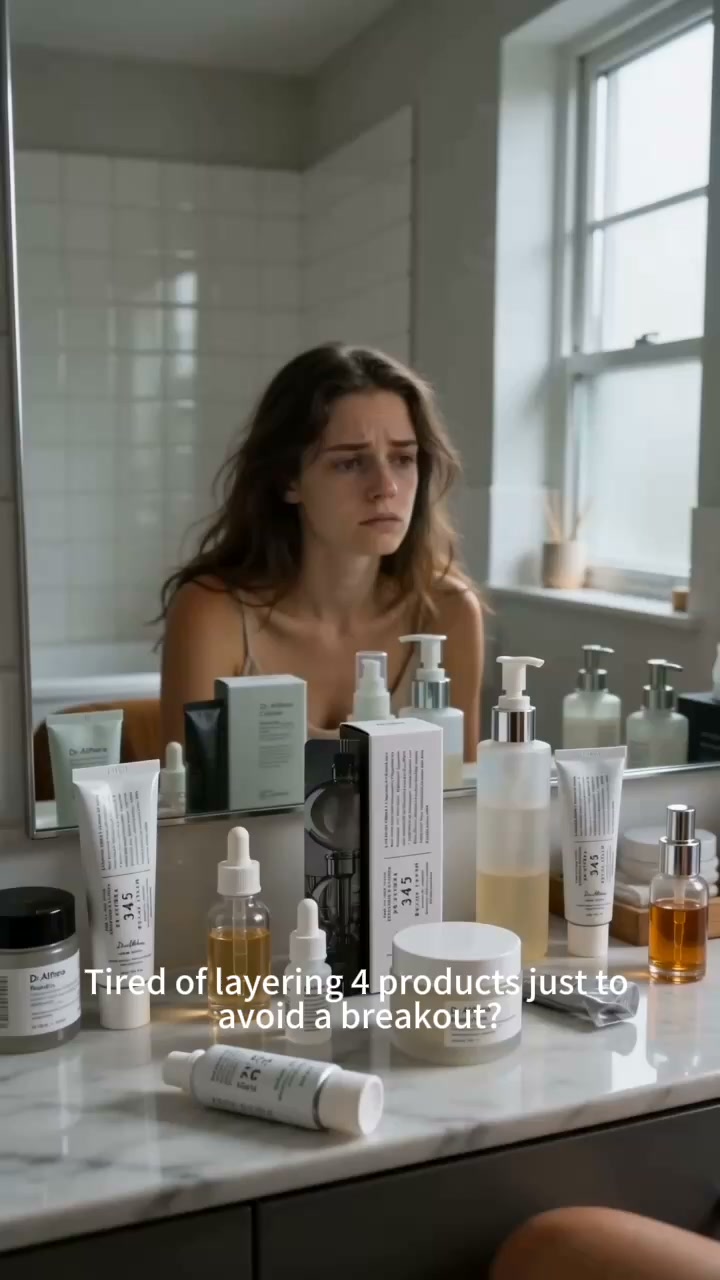 4-in-1 Cream for Stressed, Acne-Prone Skin