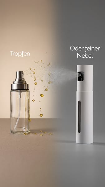 Schluss mit der klebrigen Ölflasche.