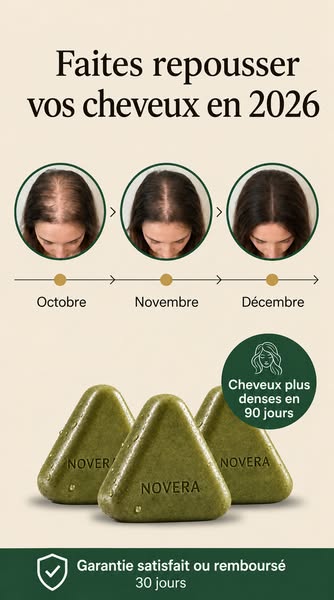 Savon capillaire coréen Novera — Luttez contre les cheveux gras grâce à 12 plantes