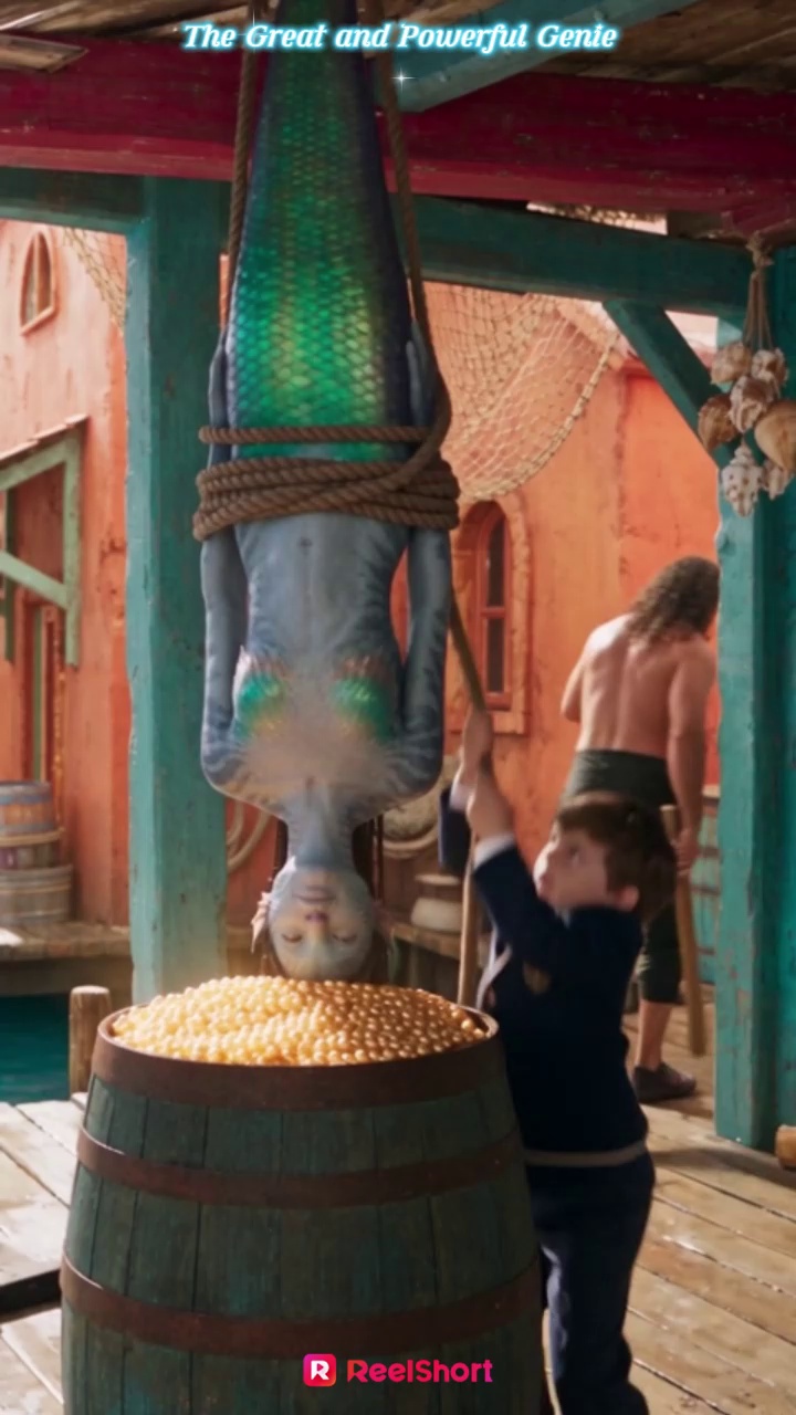 I was married to the magic genie, but I lost him.
