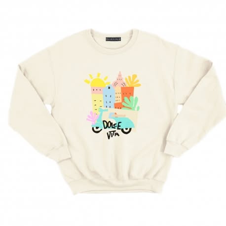 Sweat Crème Dolce Vita Cittadina