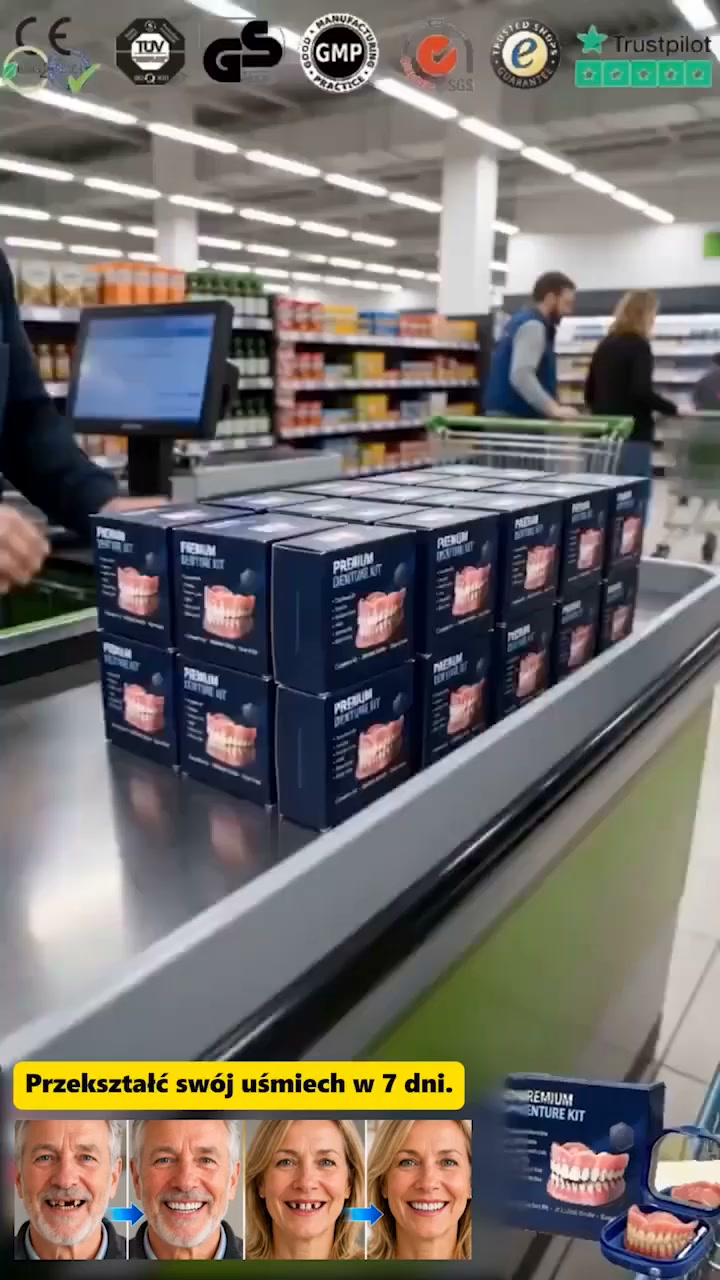 Zamiast 8000 zł u dentysty... Założyłam to w 3 minuty w domu!