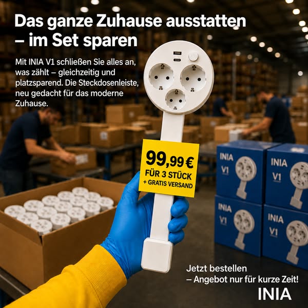 Letzte Chance: 3 für 99,99 €