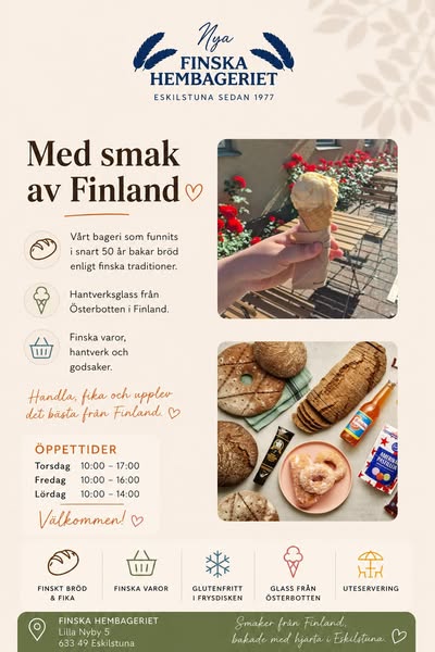 Anúncio de Nya Finska Hembageriet
