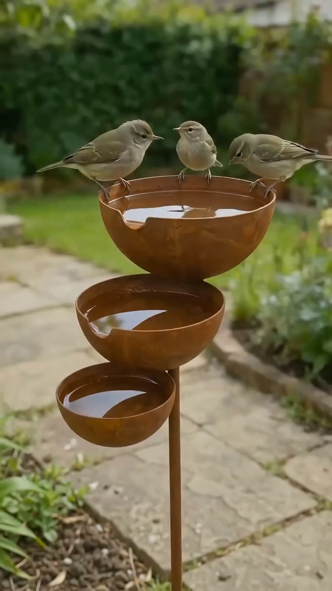 50 % sur notre bain d’oiseaux à 3 niveaux en cuivre !