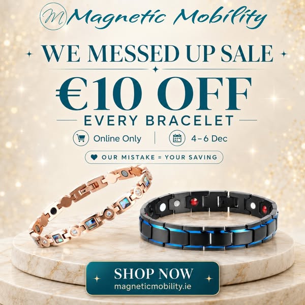 WE MESSED UP… YOU SAVE €10!