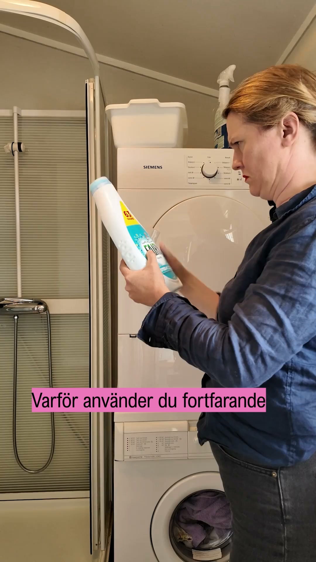 Dags att byta tvättrutin..