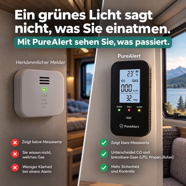 Du checkst alles. PureAlert die Luft.