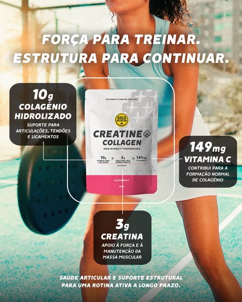 Creatine + | O Poder da Creatina. Amplificado | GoldNutrition