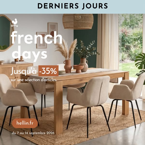 35% sur une sélection d'article