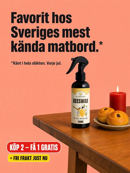 Bivax skyddar ditt trä