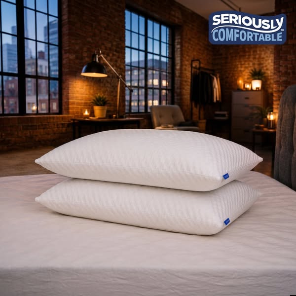 Cool & Cosy Cloud Pain Relief Pillow - Pack of 2 by Seriously Comfortable