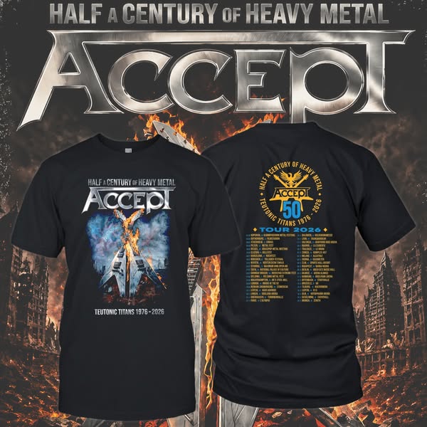 ACCEPT – HALF A CENTURY OF HEAVY METAL | TEUTONIC TITANS 1976–2026