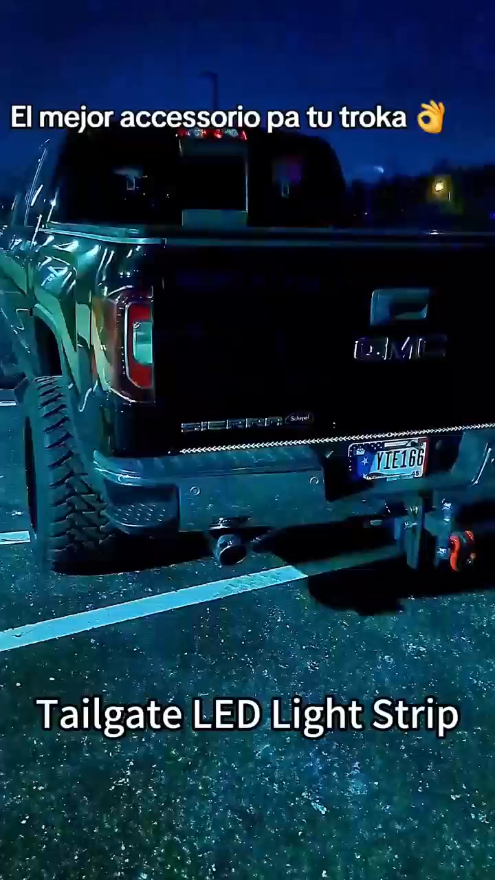2026 Upgraded LED Tailgate Light Bar – Bright for Trucks & SUVs