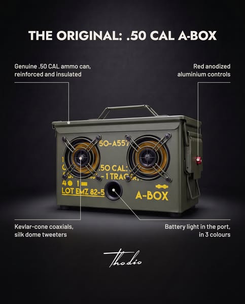 The Original Ammo Can Speaker