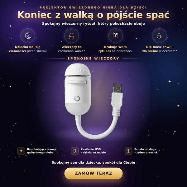 Zamiast scrollować przed snem — spójrz w gwiazdy.