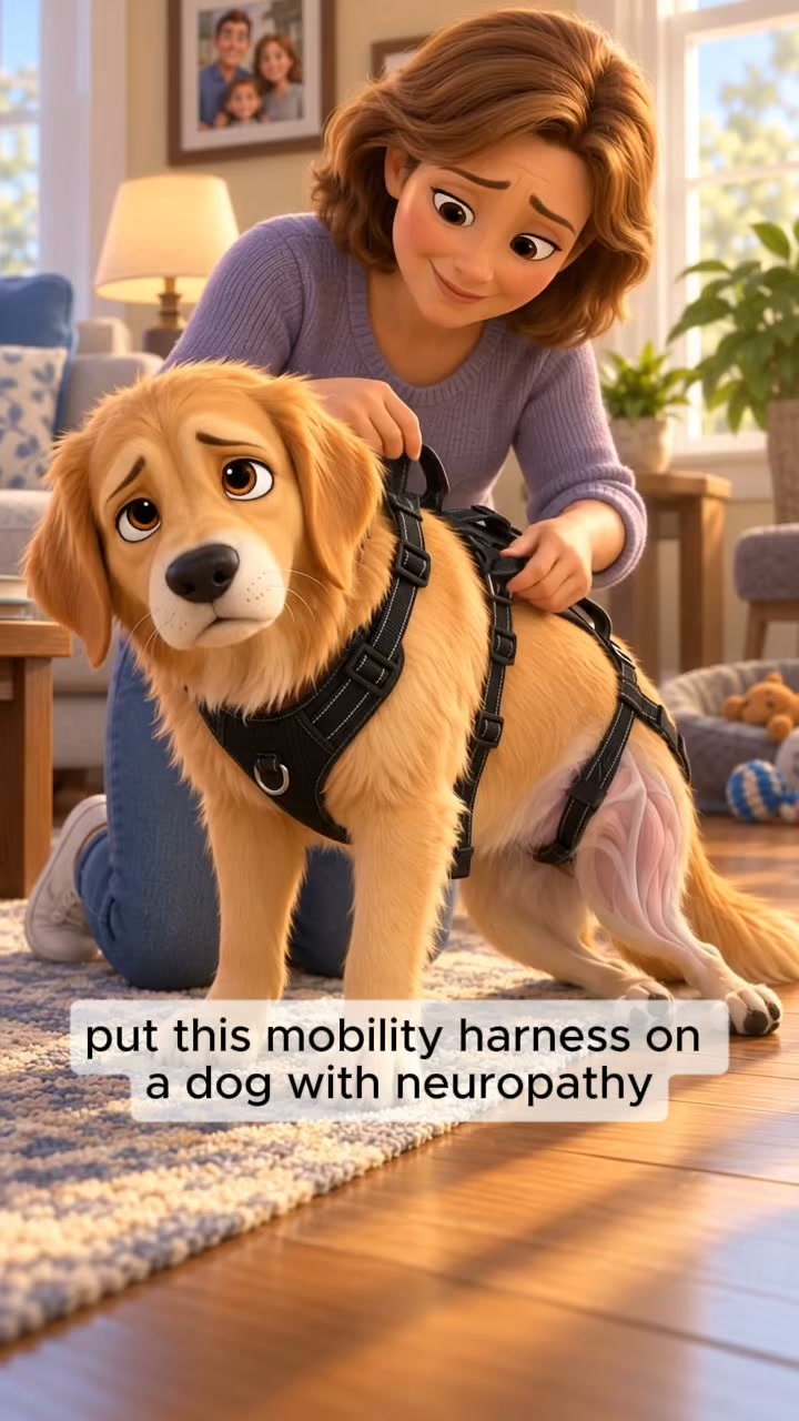 Mobility Support for Dogs With Neuropathy