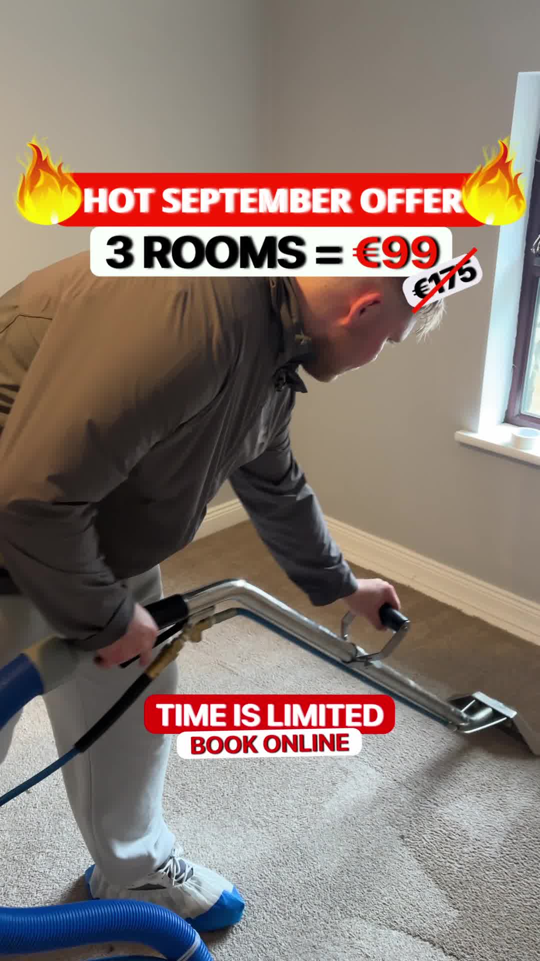 3 Rooms – Only €99