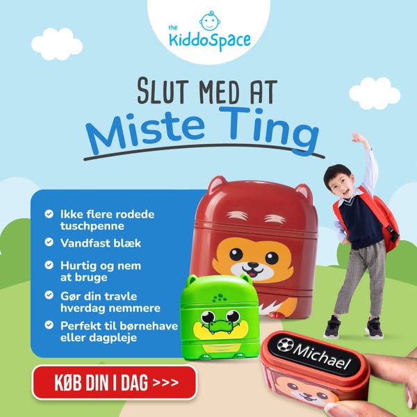 Stop med at miste ting i daginstitutionen