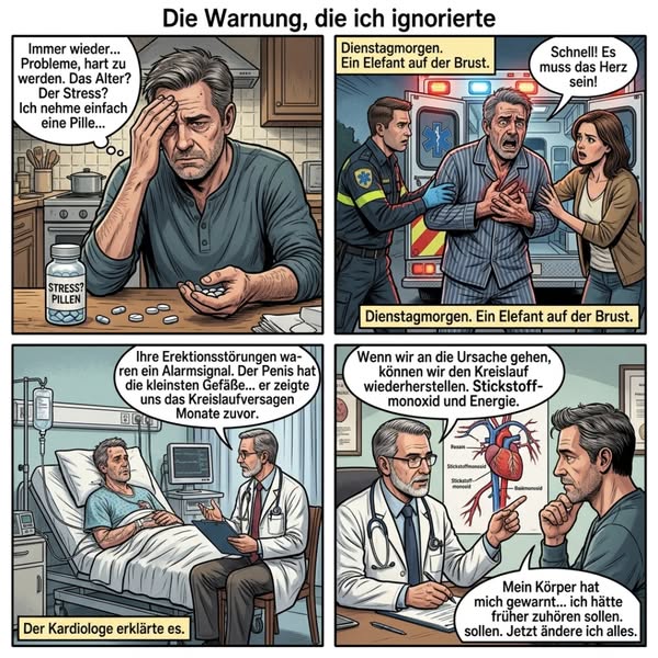 Unterstütz Blutfluss und Stamina jeden Tag.