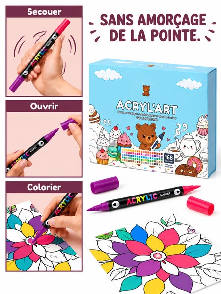 Le bon départ avec ACRYL'ART