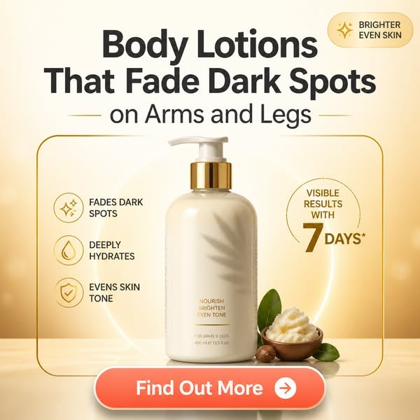 Understanding Body Lotions for Improving the Appearance of Dark Spots on Arms and Legs