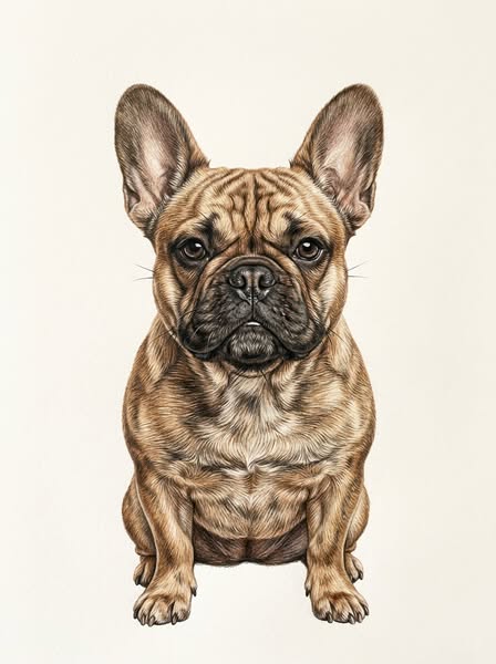 Your pet, in colour pencil