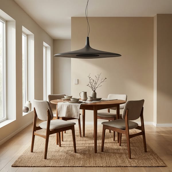 Asymmetrical Resin Pendant Lamp Raw Charm Wabi Sabi Style – Sabi