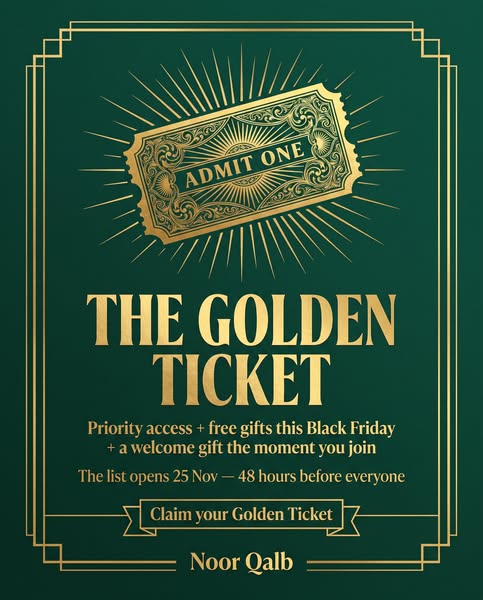 Your Golden Ticket is here