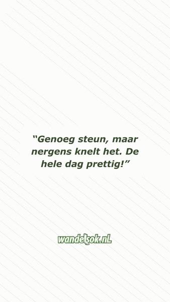 Steun zonder afknellen